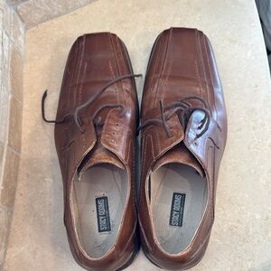 Stacy Adams Men's Brown Leather Shoes